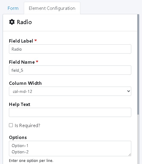 Input Element Image